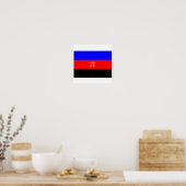 OFFIZIELLE POLYAMORIE-PRIDE-FLAGGE POSTER (Küche)