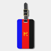 OFFIZIELLE POLYAMORY PRIDE FLAG -.png Gepäckanhänger (Vorderseite vertikal)