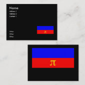 OFFIZIELLE POLYAMORY PRIDE FLAG -.png Visitenkarte (Vorne/Hinten)