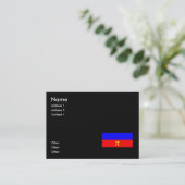 OFFIZIELLE POLYAMORY PRIDE FLAG -.png Visitenkarte (Stehend Vorderseite)