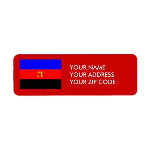 OFFIZIELLE POLYAMORY STOLZ-FLAGGE - .PNG (Vorne)