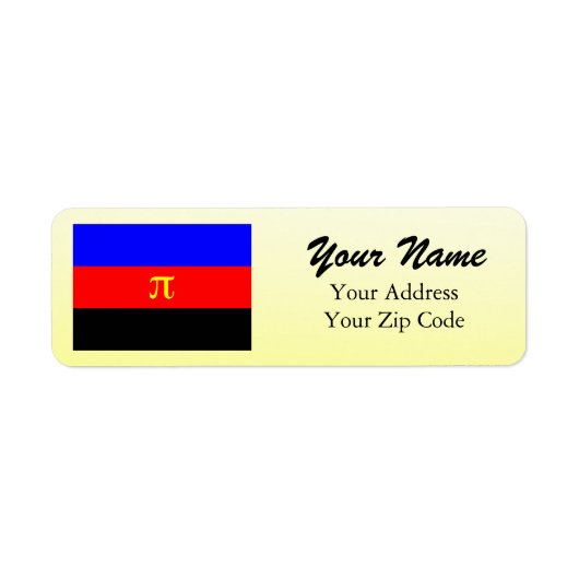 OFFIZIELLE POLYAMORY STOLZ-FLAGGE - .PNG (Vorne)