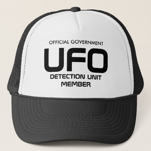 OFFIZIELLE REGIERUNG, UFO, TRUCKERKAPPE (Vorderseite)