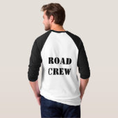 OFFIZIELLE ROADIE/ROAD CREW T-Shirt (Schwarz voll)