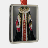 Offizielle Roben des Ungarn Silbernes Ornament (Rechts)