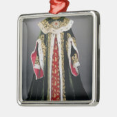 Offizielle Roben des Ungarn Silbernes Ornament (Links)