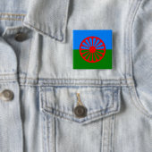 Offizielle Romanische Sinti und Roma Button (Beispiel)