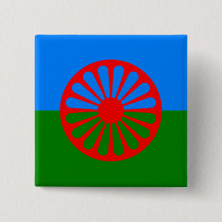 Offizielle Romanische Sinti und Roma Button