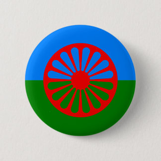 Offizielle Romanische Sinti und Roma Button