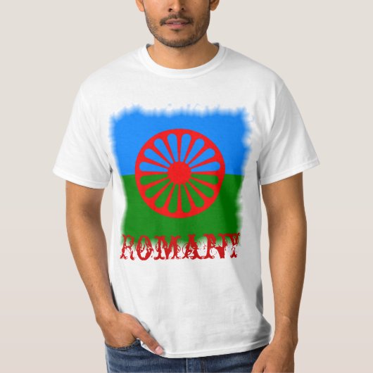 Offizielle Romanische Sinti und Roma T-Shirt (Vorderseite)