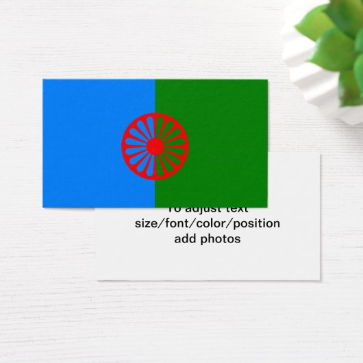 Offizielle Romany flag (Schreibtisch)