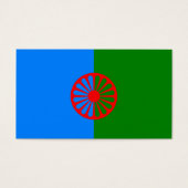 Offizielle Romany flag (Vorderseite)