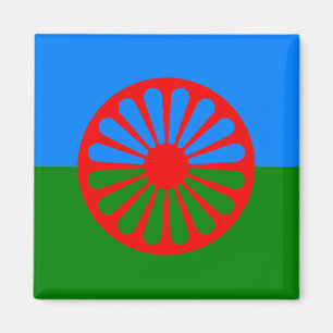 Offizielle Romany flag Magnet