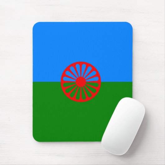 Offizielle Romany flag Mousepad (Mit Mouse)