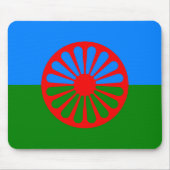 Offizielle Romany-Sinti und Romaflagge Mousepad (Vorne)