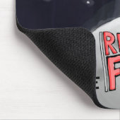 Offizielle rote Fahne auf dem Mond Mousepad! Mousepad (Ecke)