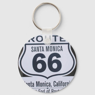 Offizielle Route 66 Endzeichen Santa monica Schlüsselanhänger