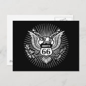 Offizielle Rt. 66 Postkarte (Vorne/Hinten)