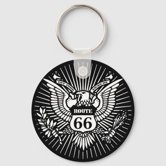 Offizielle Rt. 66 Schlüsselanhänger (Vorderseite)