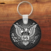 Offizielle Rt. 66 Schlüsselanhänger (Vorderseite)