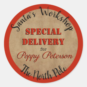 Offizielle Sankt Werkstatt-Aufkleber Runder Aufkleber