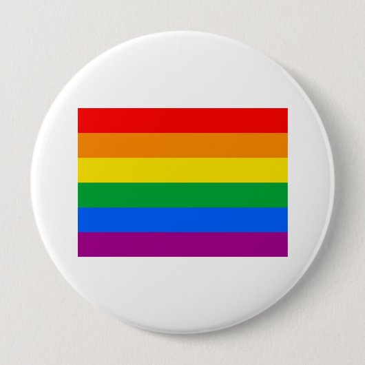 OFFIZIELLE SCHWULE PRIDE-FLAGGE BUTTON (Vorderseite)