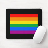 OFFIZIELLE SCHWULE PRIDE-FLAGGE MOUSEPAD (Mit Mouse)