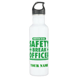 Offizielle Sicherheitslücke Personalisiert Edelstahlflasche