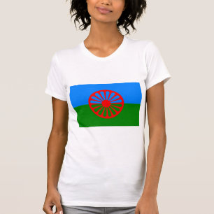 Offizielle Sinti und Roma-Flagge T-Shirt