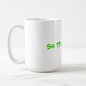 Offizielle "so durstige" Drinky Vogel-Kaffeetasse Kaffeetasse (Links)