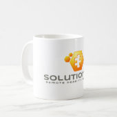 Offizielle Solutionbee Kaffee-Tasse Kaffeetasse (Vorderseite Links)