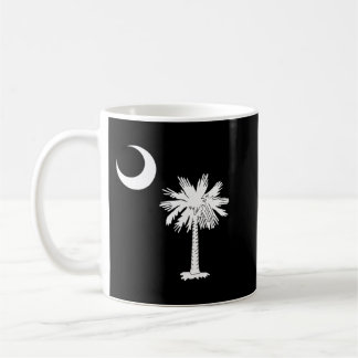 Offizielle South Carolina Palmetto Staatsflagge Pu Kaffeetasse