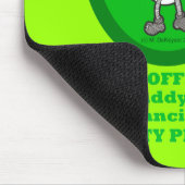 Offizielle St Patrick Tagestanzen-Party-Essiggurke Mousepad (Ecke)