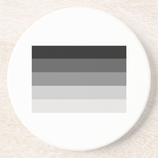 OFFIZIELLE STRAIGHT PRIDE FLAG GETRÄNKEUNTERSETZER (Vorne)