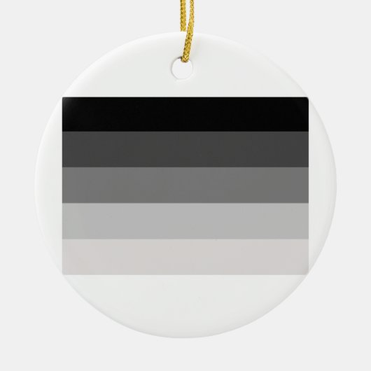 OFFIZIELLE STRAIGHT PRIDE FLAG KERAMIKORNAMENT (Vorne)