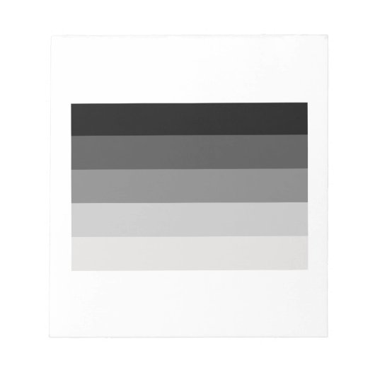 OFFIZIELLE STRAIGHT PRIDE FLAG NOTIZBLOCK (Vorderseite)