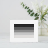 OFFIZIELLE STRAIGHT PRIDE FLAG POSTKARTE (Stehend Vorderseite)
