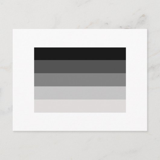 OFFIZIELLE STRAIGHT PRIDE FLAG POSTKARTE (Vorderseite)