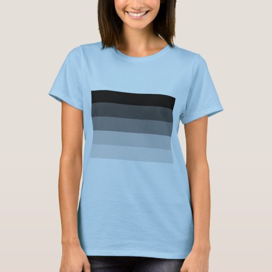 OFFIZIELLE STRAIGHT PRIDE FLAG T-Shirt (Vorderseite)