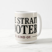 Offizielle Strait Shooter Nachrichten Kaffeetasse (VorderseiteRechts)