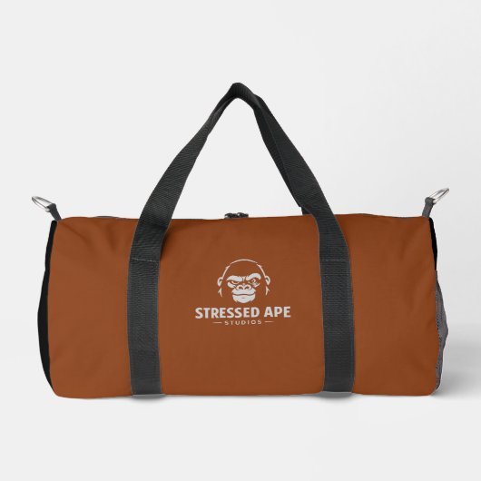 Offizielle Stressed Ape Studo Merchandise Duffle Bag (Vorderseite)