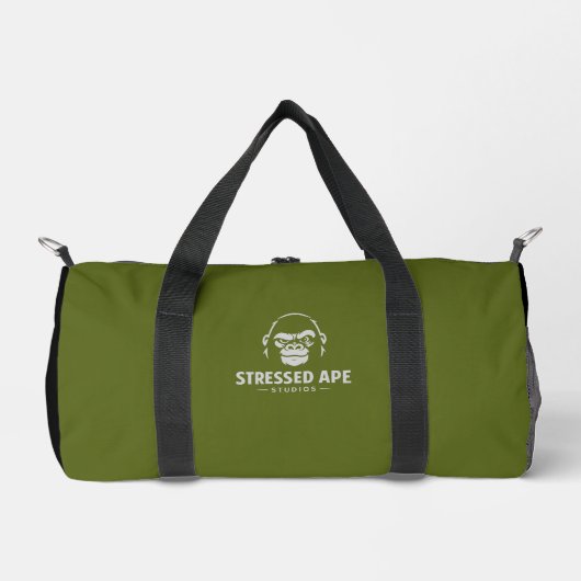Offizielle Stressed Ape Studo Merchandise Duffle Bag (Vorderseite)