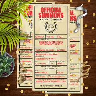 Offizielle Summonen-Party Einladungen für das Ruhe