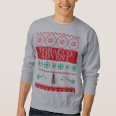 Offizielle Tabak-Einführung "Strickjacke " Sweatshirt (Vorderseite)