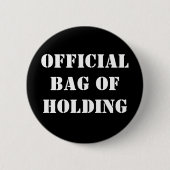 OFFIZIELLE TASCHE DES HALTENS BUTTON (Vorderseite)