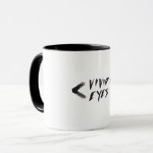 Offizielle Tasse der Augen (Vorderseite Links)