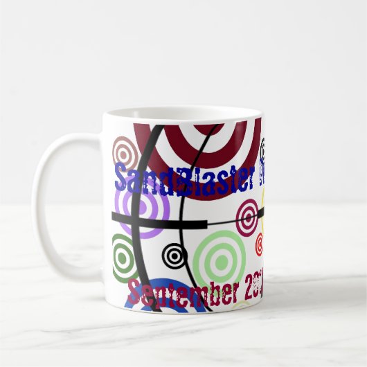 Offizielle Tasse des Sandstrahler-IV (Links)