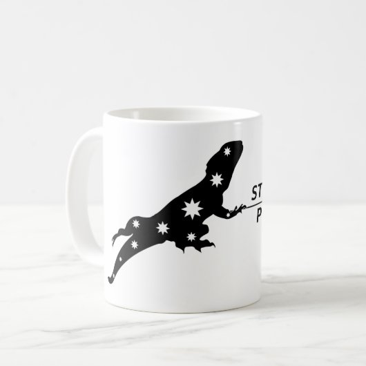 Offizielle Tasse Stellagama Publishing (Vorderseite Links)