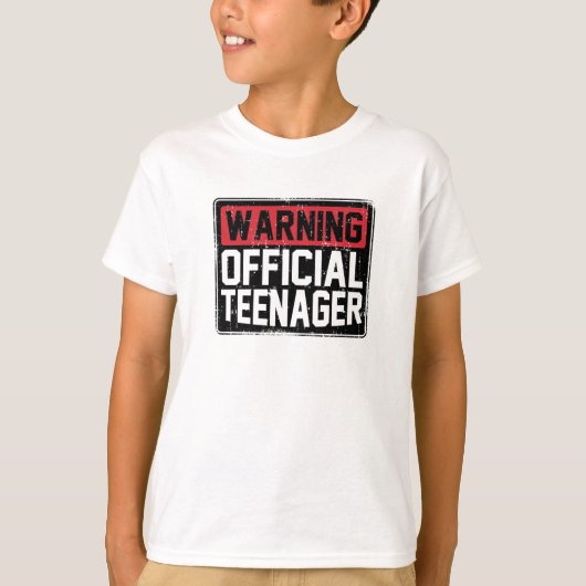 Offizielle Teenage Geburtstag T-Shirt (Vorderseite)