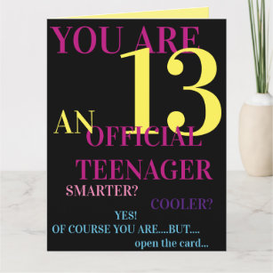 Teenager Geburtstagskarten Zazzle De